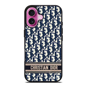 CHRISTIAN DIOR LOGO BLUE iPhone 15 Plus Case Cover